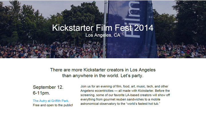Kickstarter Film Fest 2014で水江未来監督『WONDER』上映！